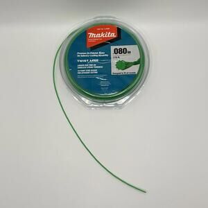 Makita T-03866 Twisted Trimmer Line, 0.080?, Green, 175?, 1/2 lbs, Teal